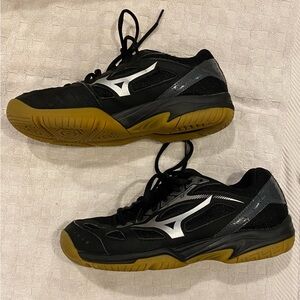 Mizuno Size 7.5 Wave Cyclone Speed 2 Black Volleyball Shoes
